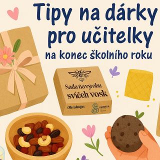 ✨ Hledáte inspiraci, co darovat paní učitelce, panu učiteli nebo třeba trenérovi na konci školního roku? Na blogu pro vás...