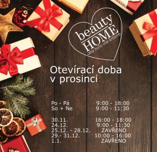✨ Prosincová otevírací doba ✨ Potřebuješ si vyzvednout objednávku nebo přijít vybrat dárek osobně? Přinášíme ti naši...