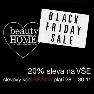 ⭐ BLACK FRIDAY JE TADY! ⭐️ Sleva 20 % na VŠE Pouze 28.–30. 11. Tři dny, během kterých si můžete dopřát výjimečné vůně,...